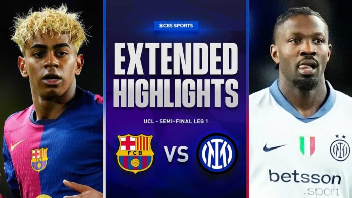 Barca Vs Inter Champions League Semi Final Highlights