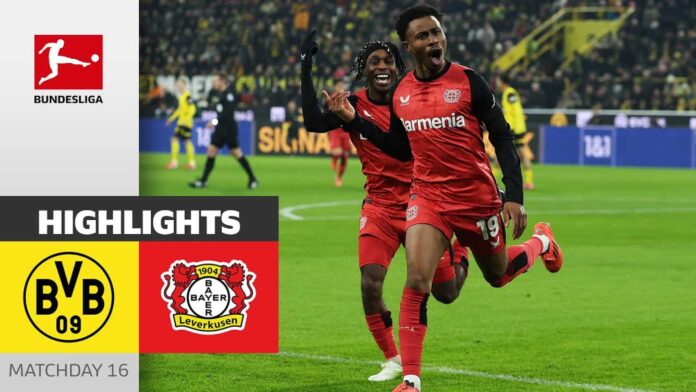 Bayer Leverkusen Borussia Dortmund Match Highlights