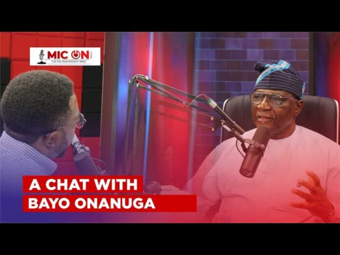 Bayo Onanuga Speaking In Abuja