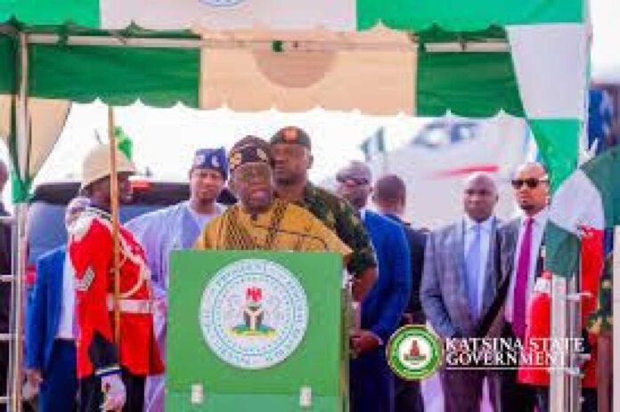 Bola Tinubu Speaking At Katsina Security Dinner