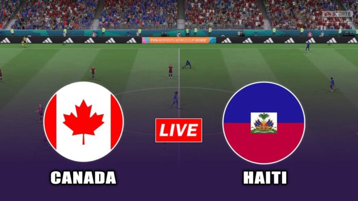 Canada Vs Haiti Women's Football Match