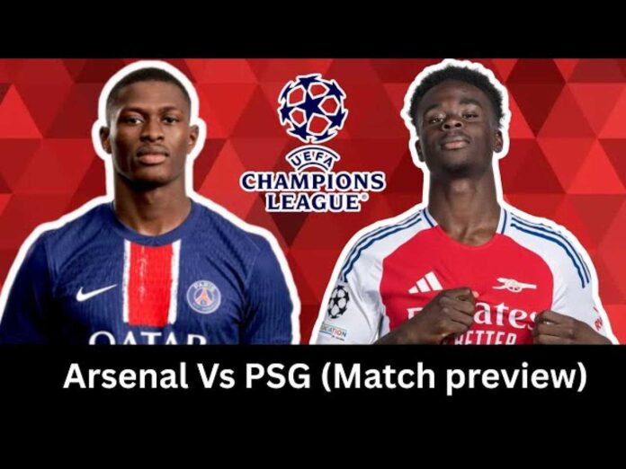 Champions League Arsenal Vs Psg Match Preview