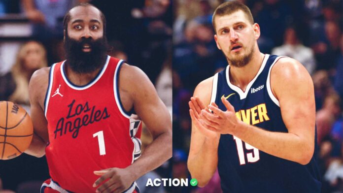 Clippers Vs Nuggets Playoff Game Action