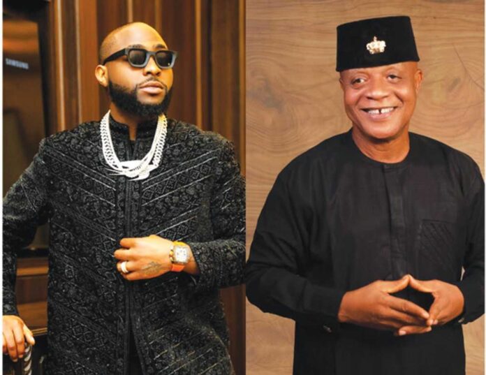 Davido Bright Chimezie Lagos Meeting