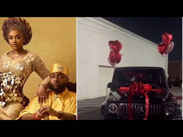 Davido Chioma Birthday G Wagon Surprise Party
