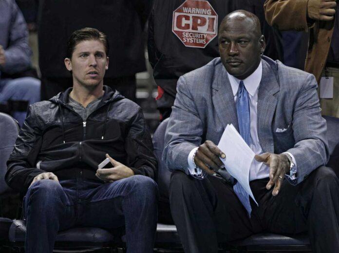 Denny Hamlin Michael Jordan Racing Team Courtroom