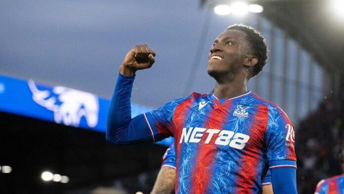 Eddie Nketiah Crystal Palace Match Celebration