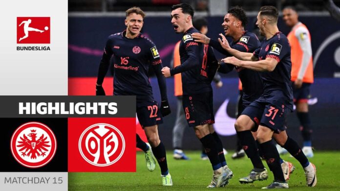 Eintracht Frankfurt Vs 1. Fsv Mainz 05 Bundesliga Highlights