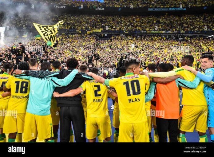 Fc Nantes Match Celebration