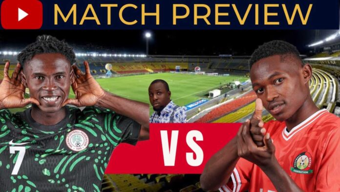 Flying Eagles Nigeria Vs Kenya U20 Afcon Match