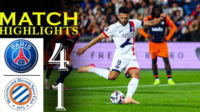 Gonçalo Ramos Psg Montpellier Match Highlights