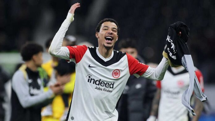 Hugo Ekitike Football Player Action