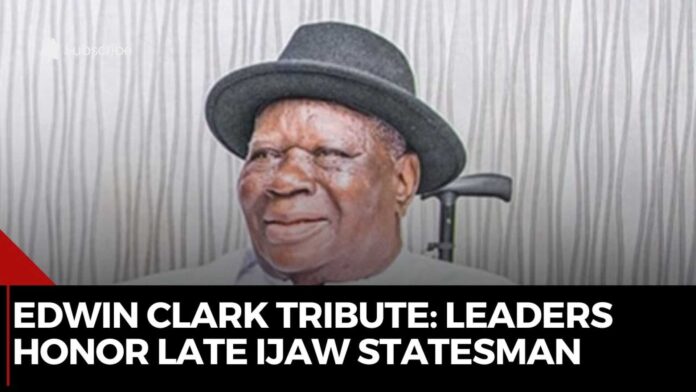 Ijaw Leaders Paying Tributes To Edwin Clark