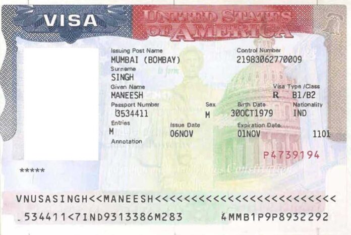 Indian Travellers B1 B2 Visa