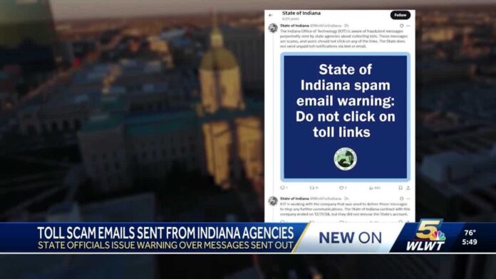 Indiana Government Email Scam Warning