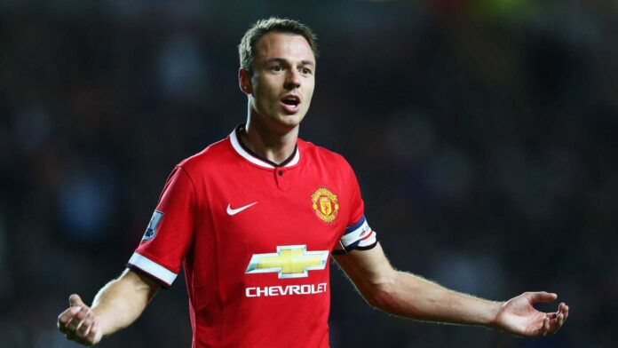 Jonny Evans In Manchester United Jersey