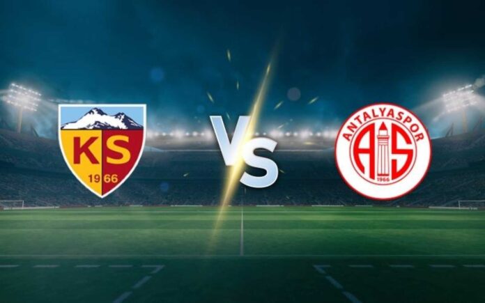 Kayserispor Antalyaspor Turkish Super Lig Kickoff