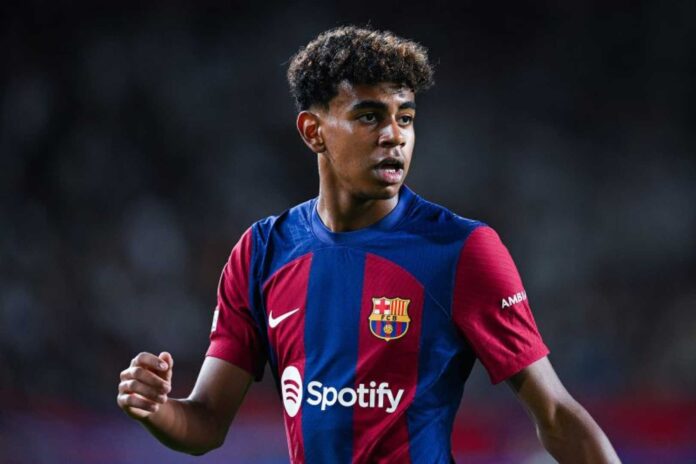Lamine Yamal Barcelona Young Star