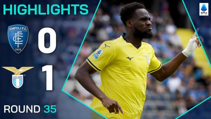 Lazio Vs Empoli Serie A Match Highlights