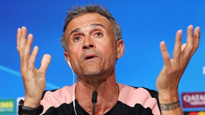 Luis Enrique Champions League Coach Psg