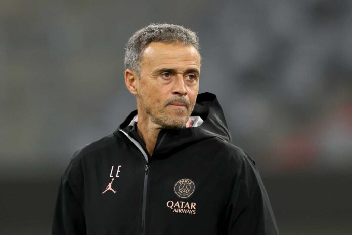 Luis Enrique Coaching Psg In Football
