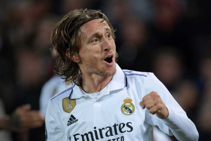 Luka Modric Real Madrid Football Performance