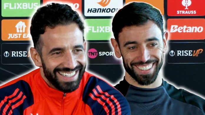 Manchester United Ruben Amorim Bruno Fernandes Fans