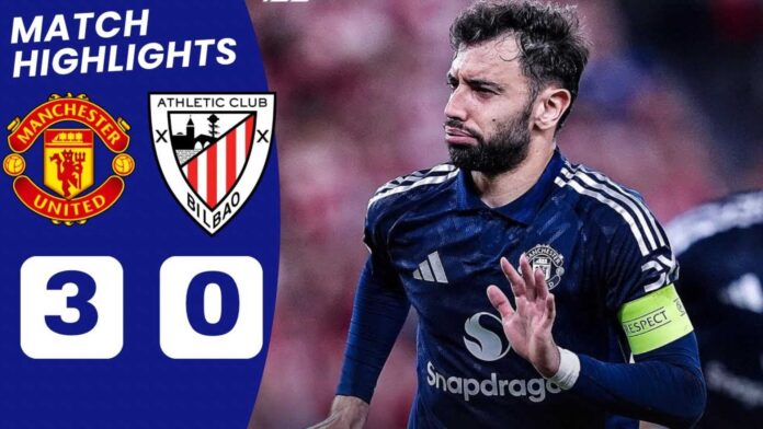 Manchester United Vs Athletic Bilbao Match Highlights