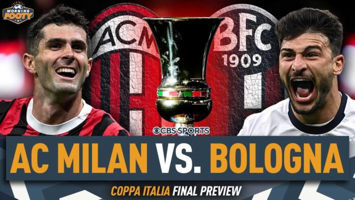 Milan Bologna Coppa Italia Final Match