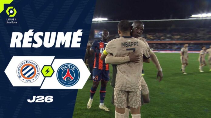 Montpellier Hsc Vs Paris Saint Germain Ligue 1 Match