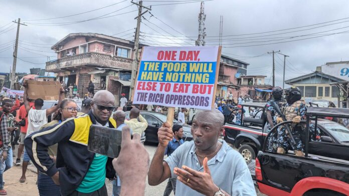 Naija Youths Protest Government Decision