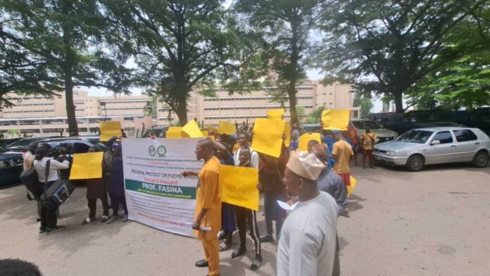 Nans Protest Abuja Sexual Harassment Fuoye