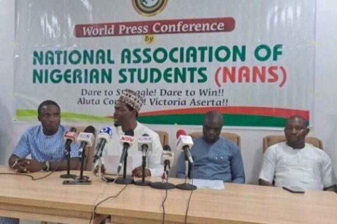 Nans Statement Press Conference Nigerian Students