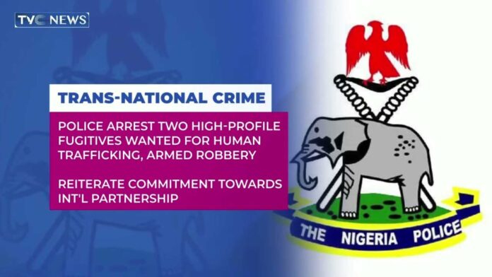 Nigeria Police Arrest Fugitives Human Trafficking Robbery