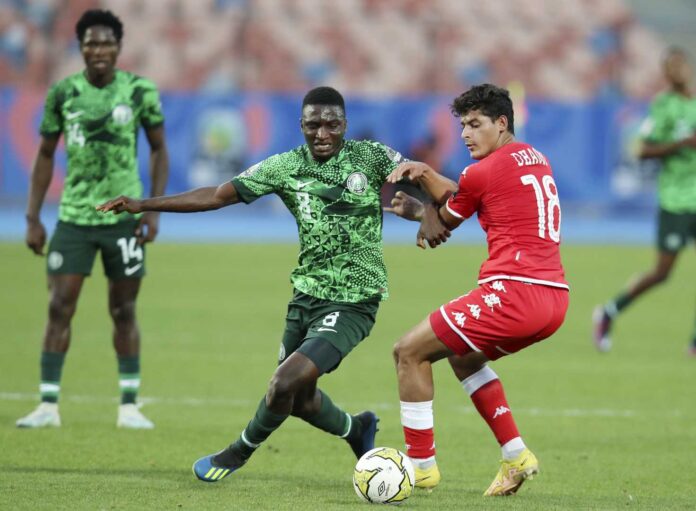 Nigeria U20 Afcon Match Against Tunisia