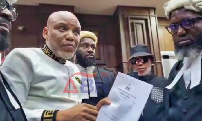 Nnamdi Kanu Court Trial Abuja