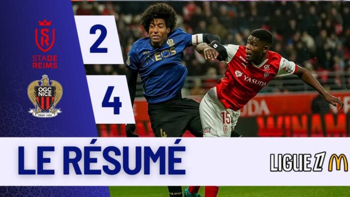 Ogc Nice Vs Stade De Reims Football Match