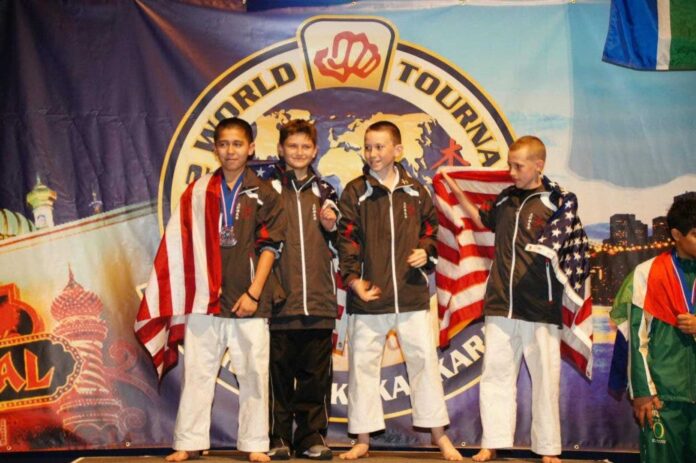 Oliveros Karate Competition Students Medals