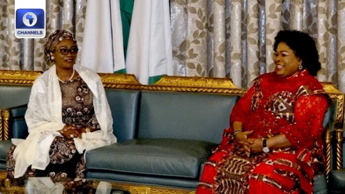 Patience Jonathan And Remi Tinubu Campaign Event