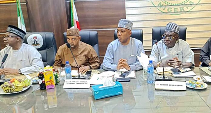 Pdp Reconciliation Committee Members Meeting In Abuja