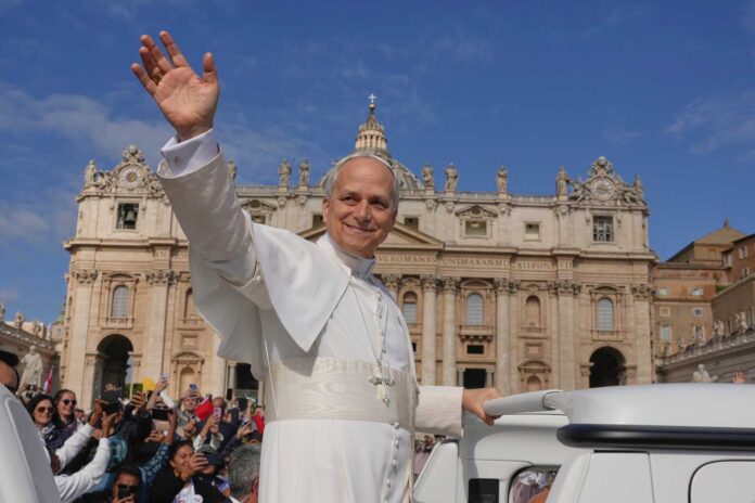 Pope Leo Xiv Inaugural Mass St. Peter's Square