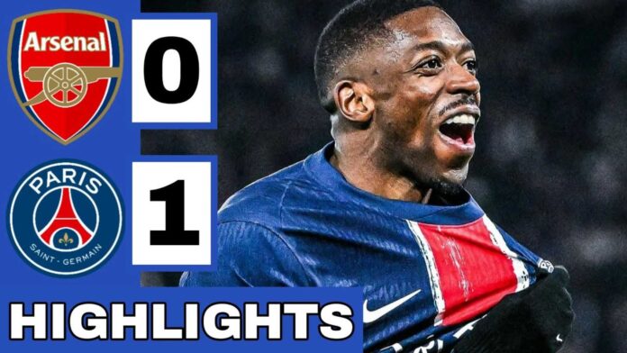 Psg Vs Arsenal Champions League Semifinal Highlights
