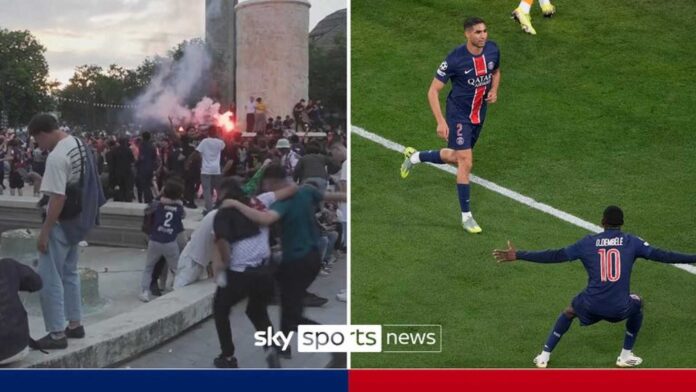 Psg Vs Inter Milan Champions League Final Celebration