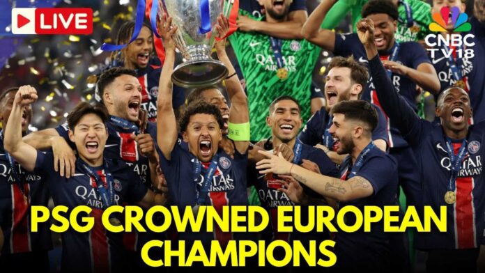 Psg Winning Champions League Final 2025