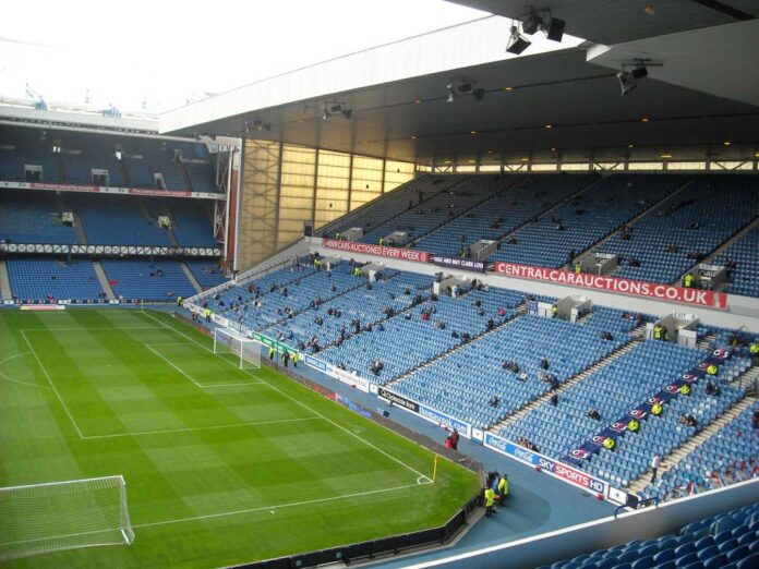 Rangers Vs Aberdeen Scottish Premiership Ibrox Stadium