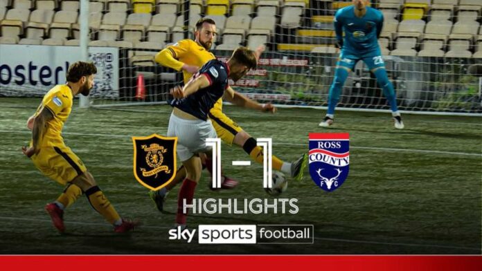 Ross County Vs Livingston Football Match