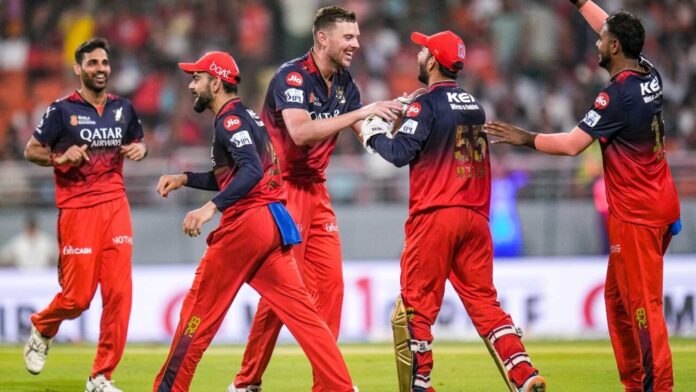 Royal Challengers Bengaluru Cricket Team Celebration