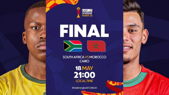 South Africa U20 Team Vs Morocco Final 2025