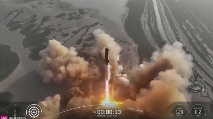 Spacex Starship Test Flight Failure