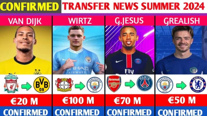 Summer Soccer Transfer Market News
